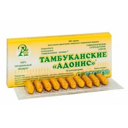 Гомеопатические Суппозитории (свечи) «Адонис»