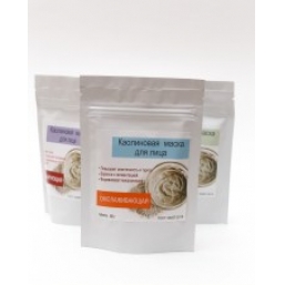 Каолиновые маски для лица и шеи