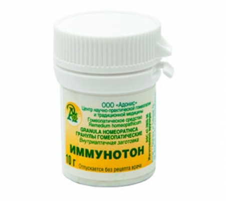 Гранулы гомеопатические «Иммунотон»10гр.