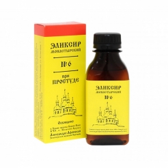 Монастырский эликсир №6 «При простуде» 100 мл. Архыз