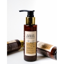 Бальзам для волос «ВОССТАНАВЛИВАЮЩИЙ с Нафталаном» и Комплексом Витаминов 100 мл.