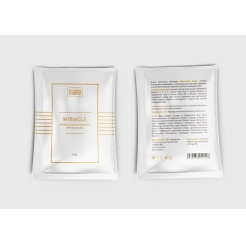 Крем-маска для лица ночная питательная несмываемая “MIRACLE” «Волшебное озеро» 10мл.