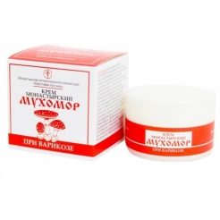 Крем монастырский мухомор «При варикозе» 50 мл.